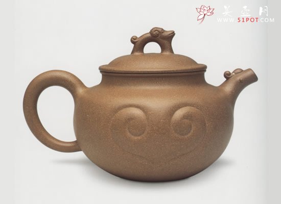 紫砂壶图片：吉祥如意壶 - 美壶网