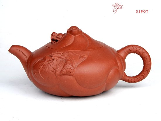 紫砂壶图片：鱼化龙 - 美壶网