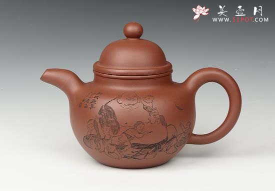 紫砂壶图片：掇球 - 美壶网