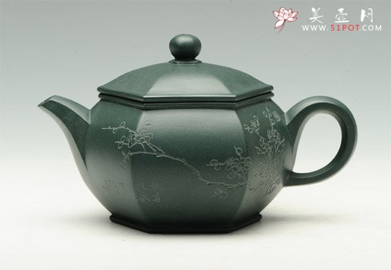 紫砂壶图片：咏梅 - 美壶网