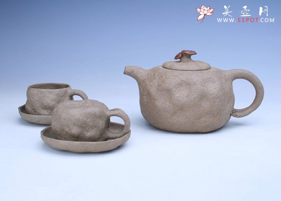 紫砂壶图片：供春套具 - 美壶网