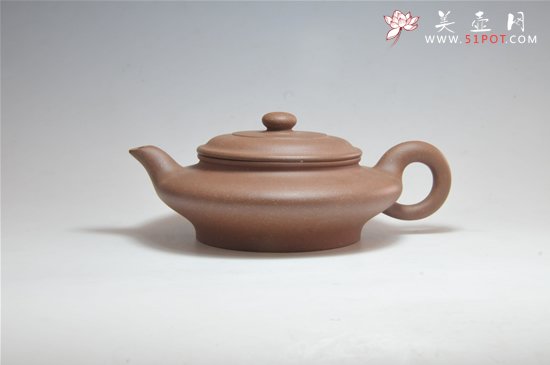 紫砂壶图片：虚扁 - 美壶网