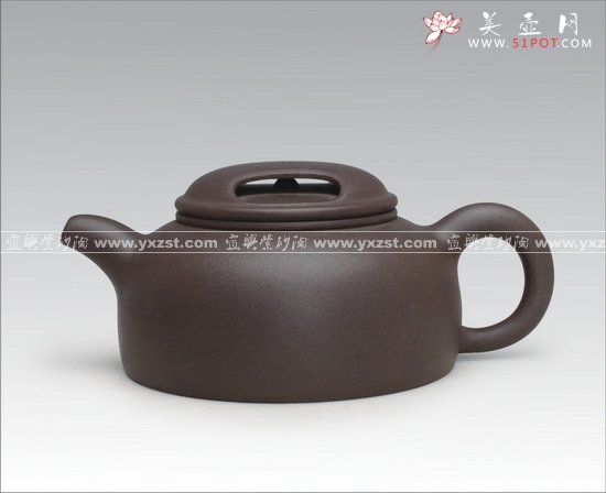 紫砂壶图片：牛盖莲子 - 美壶网