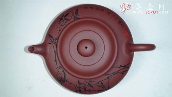 紫砂壶图片：紫壶留清影 - 美壶网