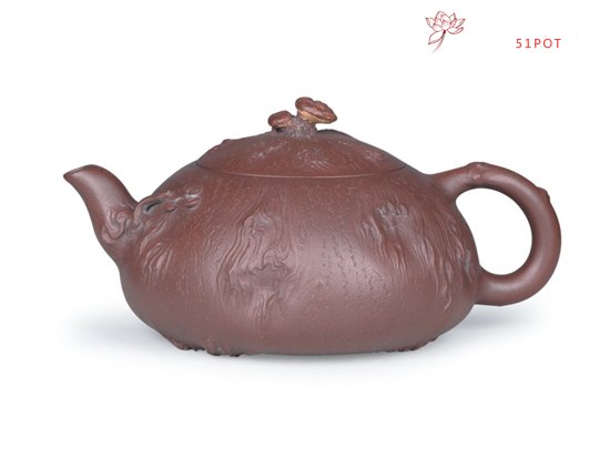 紫砂壶图片：灵芝 - 美壶网