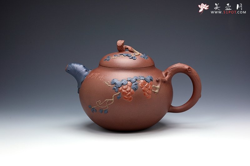 紫砂壶图片：欲滴壶 - 美壶网