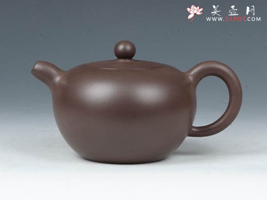 紫砂壶图片：圆珠  280cc - 美壶网