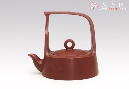 紫砂壶图片：鹧鸪提梁 - 美壶网