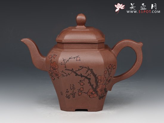 紫砂壶图片：宫灯 - 美壶网