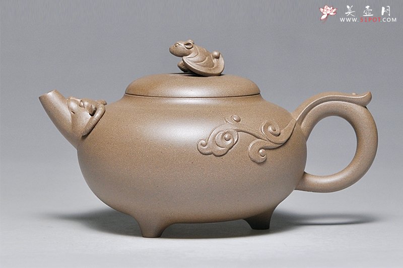 紫砂壶图片：吉祥纳福 - 美壶网