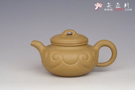 紫砂壶图片：仿古如意250CC - 美壶网