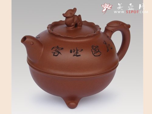 紫砂壶图片：百年好合 - 美壶网