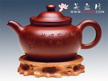 紫砂壶图片：立帽壶 - 美壶网