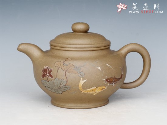 紫砂壶图片：德钟 - 美壶网