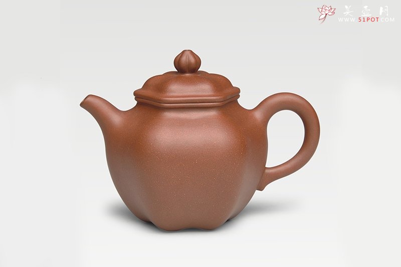 紫砂壶图片：六角莲子 - 美壶网