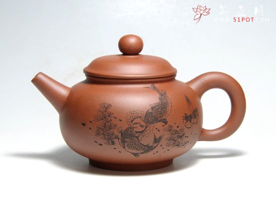 紫砂壶图片：扁玉 - 美壶网