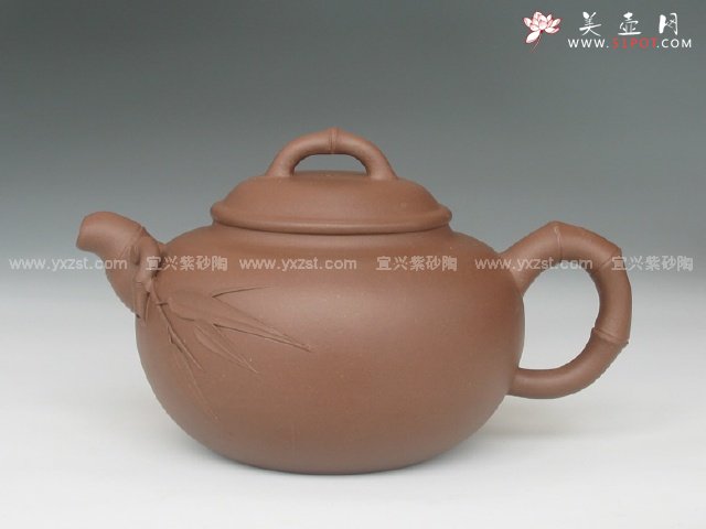 紫砂壶图片：大新竹 - 美壶网