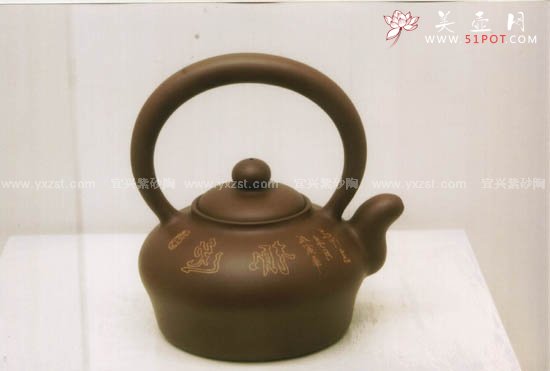 紫砂壶图片：提果嵌坭园趣 - 美壶网