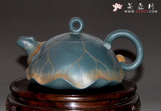 紫砂壶图片：荷叶 - 美壶网