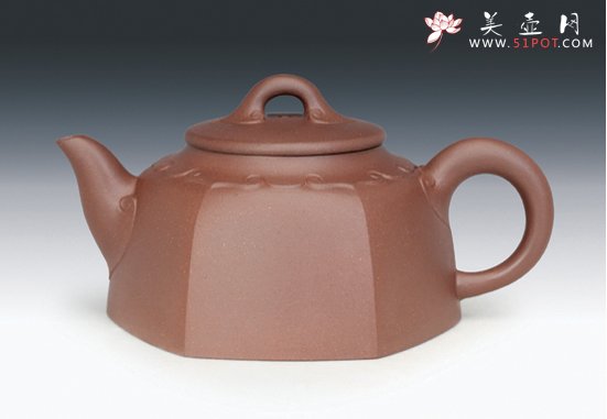 紫砂壶图片：六方如意 - 美壶网