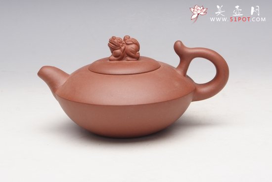 紫砂壶图片：舞狮 - 美壶网