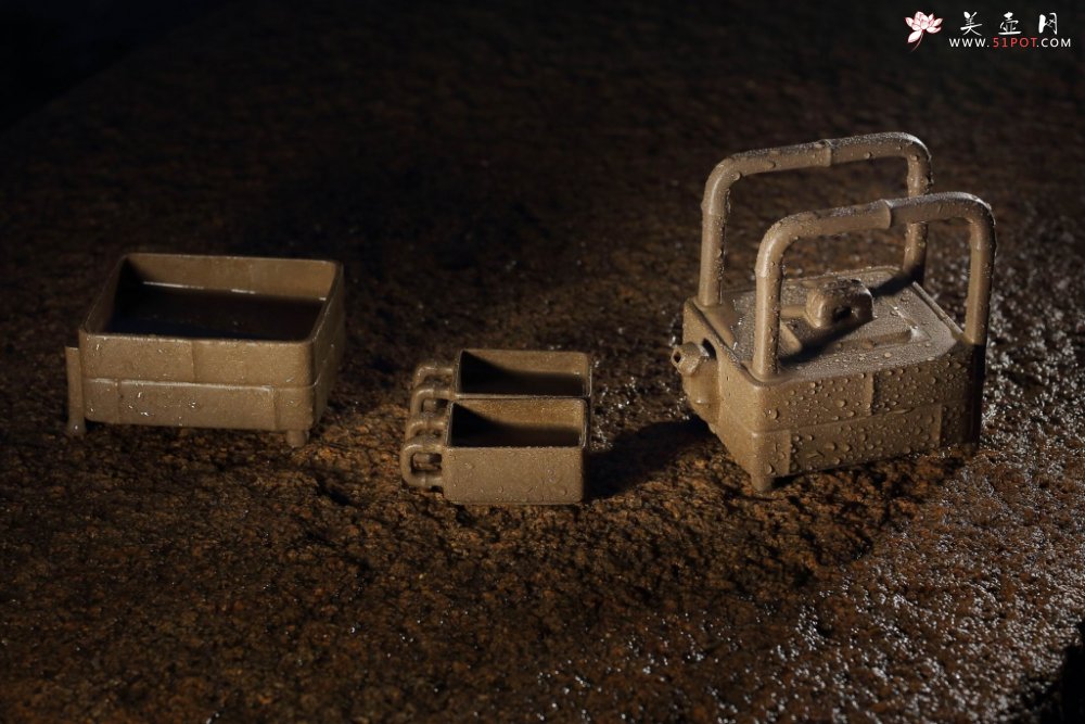 紫砂壶图片：双提壶 - 美壶网