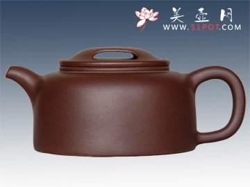 紫砂壶图片：牛盖莲子 - 美壶网