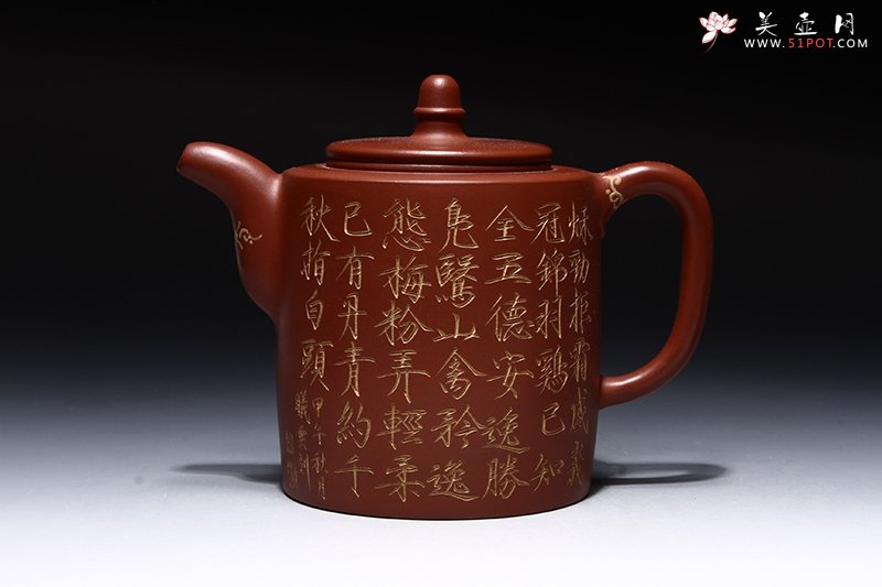 紫砂壶图片：富贵吉祥 - 美壶网