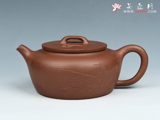 紫砂壶图片：仿古井栏 - 美壶网