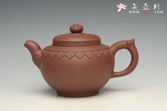 紫砂壶图片：云肩如意 - 美壶网