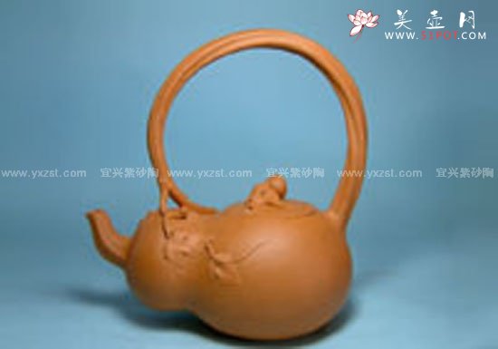紫砂壶图片：乾坤葫芦 - 美壶网