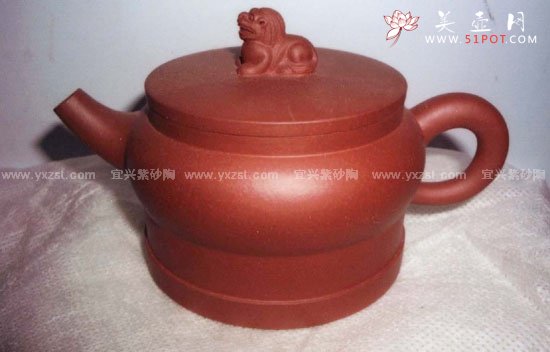 紫砂壶图片：狮樽壶 - 美壶网