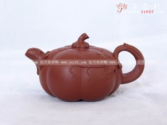 紫砂壶图片：南瓜 - 美壶网