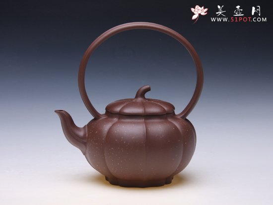 紫砂壶图片：事事如意 （201... - 美壶网