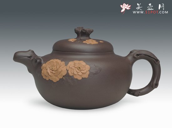 紫砂壶图片：国色天香 - 美壶网