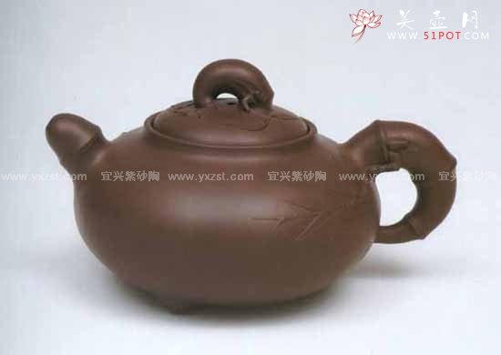 紫砂壶图片：神竹壶 - 美壶网