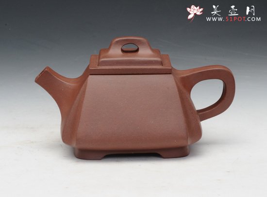 紫砂壶图片：四方 - 美壶网