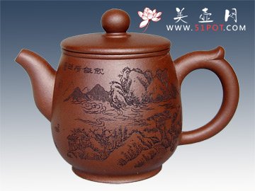 紫砂壶图片：茶缘 - 美壶网