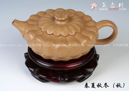 紫砂壶图片：春夏秋冬 - 美壶网