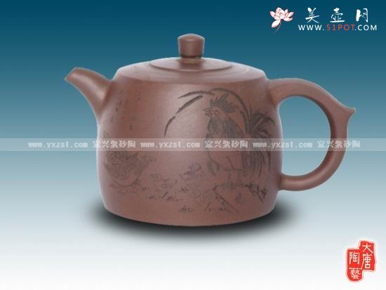 紫砂壶图片：井栏壶 - 美壶网