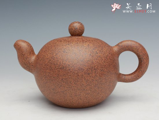 紫砂壶图片：一粒珠（特高温段泥） - 美壶网