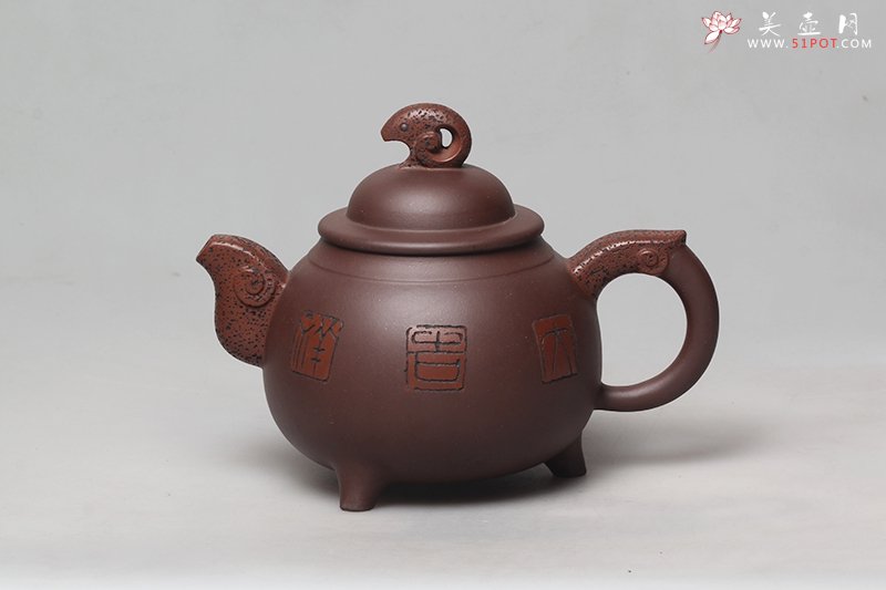 紫砂壶图片：三羊开泰 - 美壶网