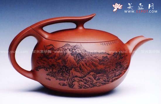 紫砂壶图片：龙行九霄 - 美壶网