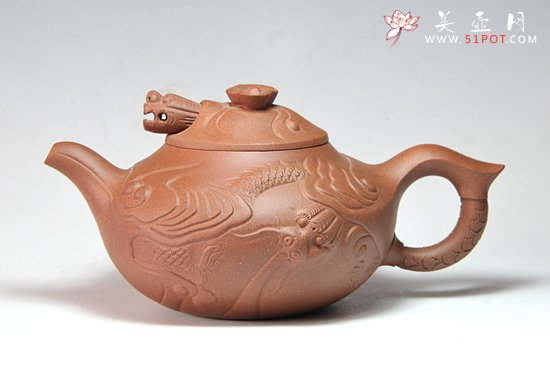 紫砂壶图片：云龙 - 美壶网