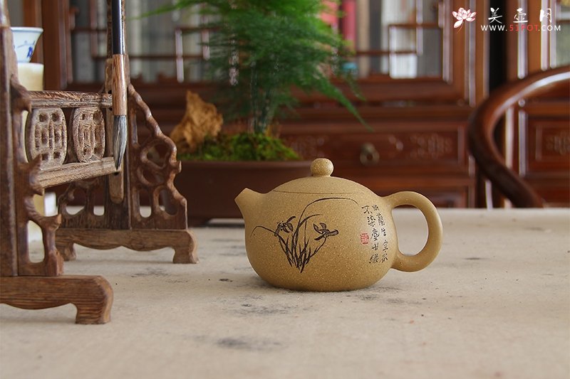 紫砂壶图片：墨韵系列四 - 美壶网