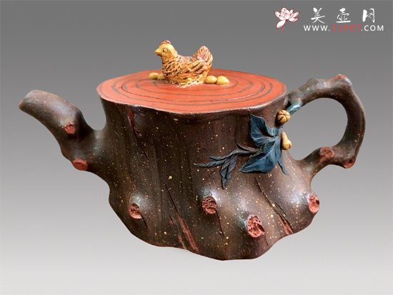 紫砂壶图片：凤鸣 - 美壶网
