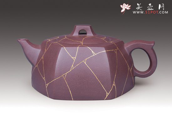 紫砂壶图片：六方井 - 美壶网