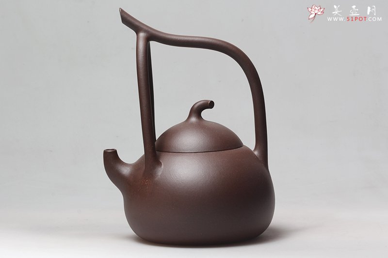 紫砂壶图片：匏瓜提梁 - 美壶网