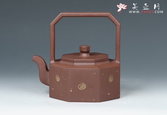 紫砂壶图片：八方壶 - 美壶网