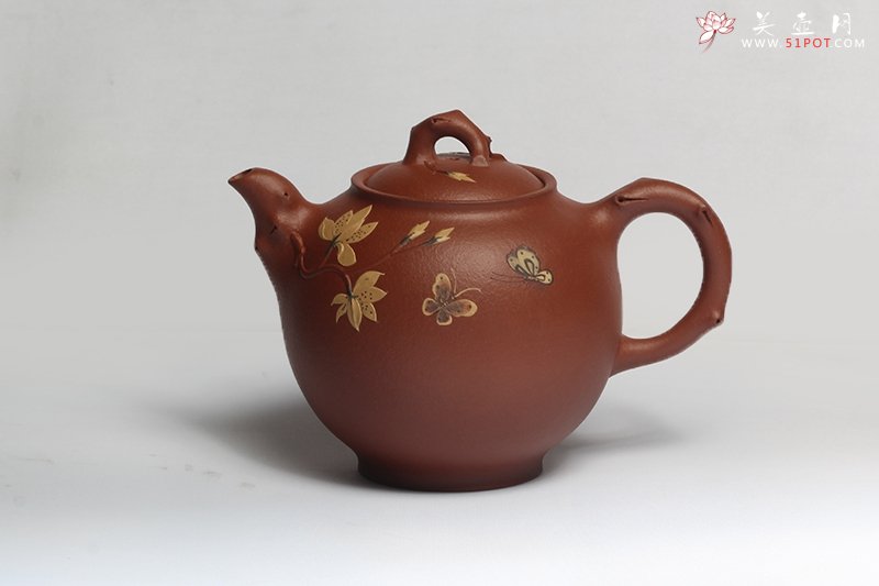 紫砂壶图片：玉兰壶 - 美壶网
